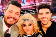 La selfie de Tinelli con Gladys: me encanta que esté en el Bailando 2017