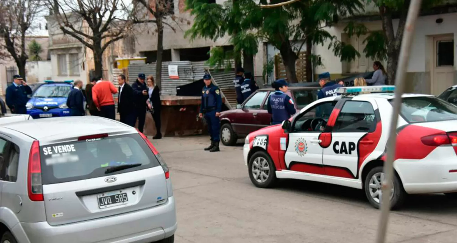 MACABRO. El cuerpo fue descuartizado, según trascendió. FOTO TOMADA DE LAVOZ.COM.AR