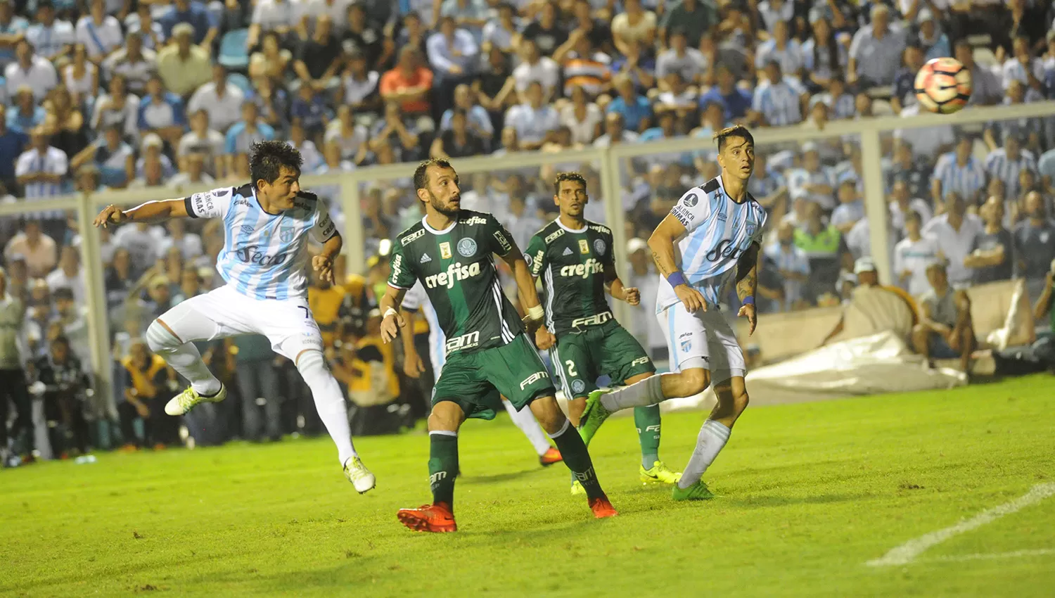 Atlético quiere escribir seguir haciendo historia en la Sudamericana. LA GACETA/FOTO DE HÉCTOR PERALTA