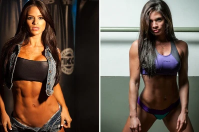 La tucumana Ale Lazarte y su sorprendente parecido con Michelle Lewin, la diosa del fitnes mundial