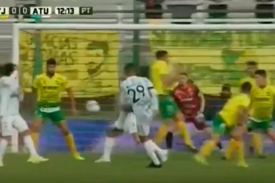 Mirá el penal que no le cobraron a Atlético