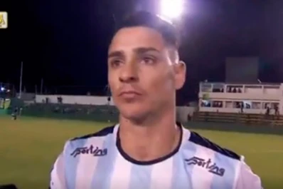 Zampedri reapareció en Atlético tras 42 días ausente