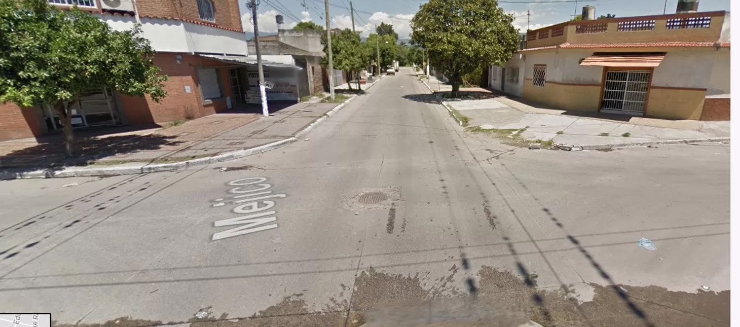Lugar del hecho. FOTO CAPTURA GOOGLE MAPS.