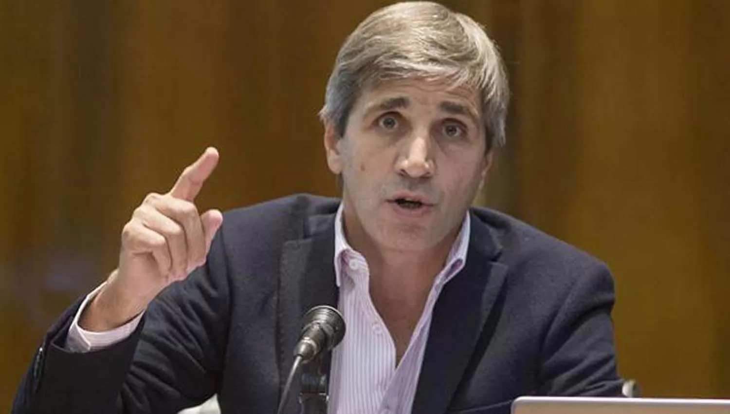 El ministro de Finanzas nacional, Luis Caputo. FOTO DE ARCHIVO. 