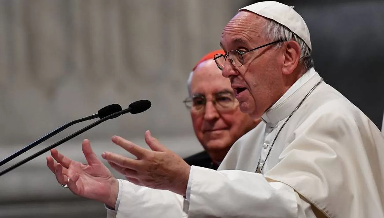 PAPA FRANCISCO. FOTO TOMADA DE LOSANDES.COM.AR