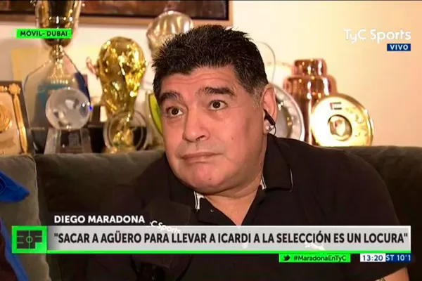 Diego Maradona: Messi no lo pasa por arriba a Cristiano Ronaldo