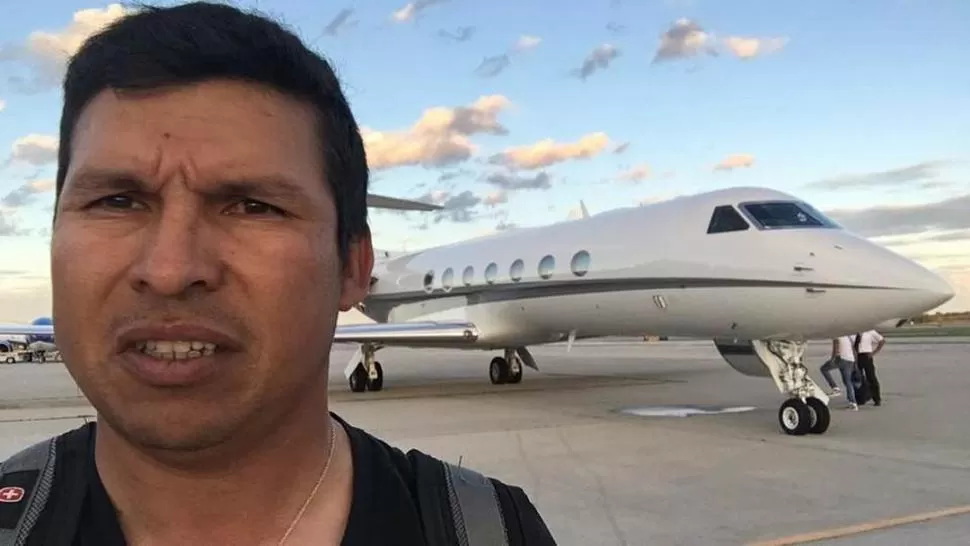 NO FALTA LA SELFIE. Después de hacer borrón y cuenta nueva, tras un paso en falso en el US Open, “Pigu” se subió a un avión que lo llevó hasta Alemania. facebook / andrés romero