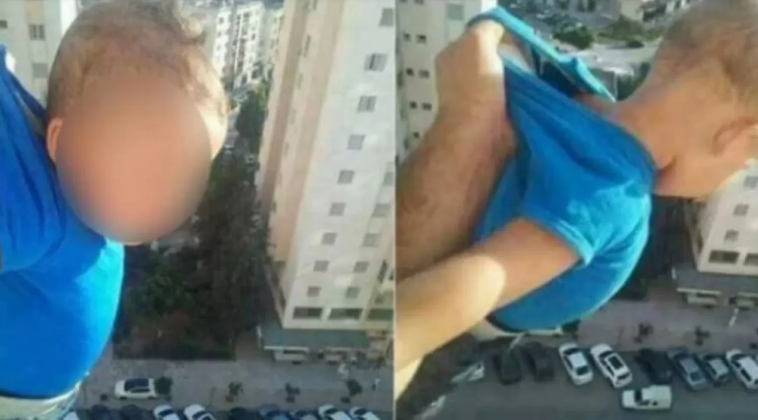 Un hombre amenazó por Facebook con arrojar a un bebé al vacío: mil Me Gusta o los suelto