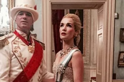 De Gilda a Evita: Natalia Oreiro interpretó a la mujer de Perón para un magnate ruso