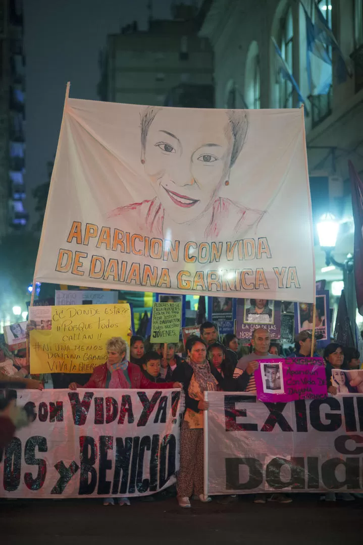 PIDEN JUSTICIA. Daiana Garnica, la joven de 17 años, desapareció hace más de un mes en Alderetes. la gaceta / FOTO DE DIEGO ARAOZ (archivo)