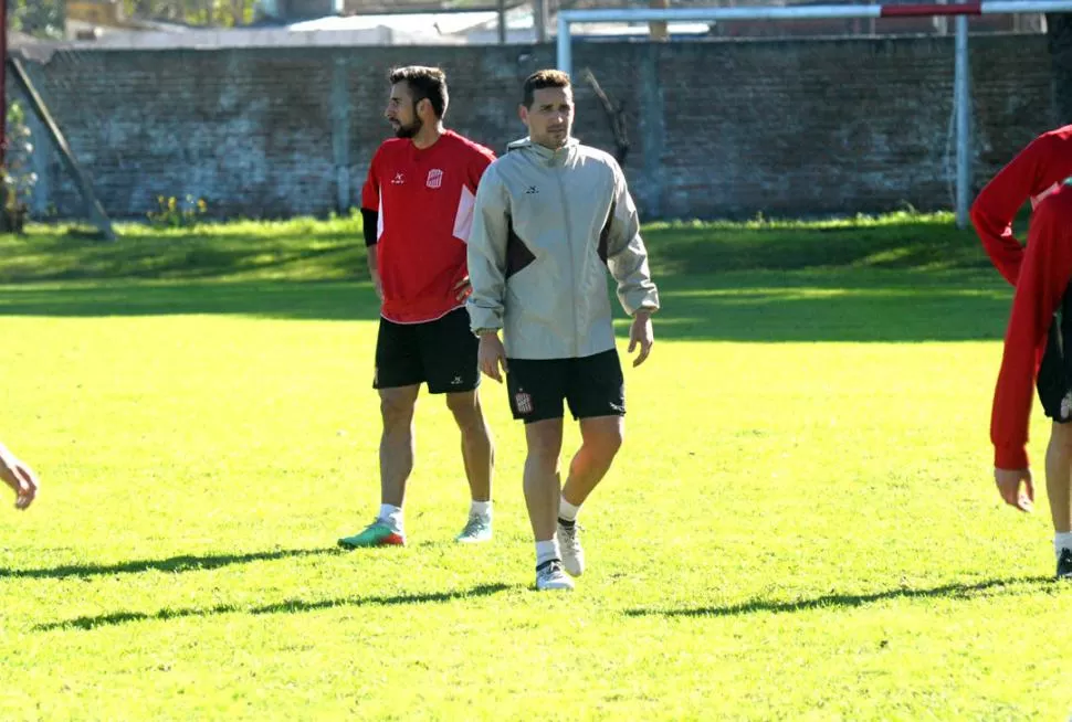 DESEO DEL GRAN CAPITÁN. “Me siento muy bien y cómodo en el club”, señaló Alexis Ferrero. El defensor uno de los jugadores más regulares que tuvo el equipo de Diego Cagna en la presente temporada. la gaceta / fotos de franco vera 