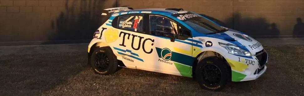 ASÍ SE VERÁ. El Peugoeut 208 turbo de Gerónimo Padilla, que alista en Córdoba el equipo Baratec, tendrá nueva decoración en la prueba 4 del certamen nacional. Rallyargentino.com
