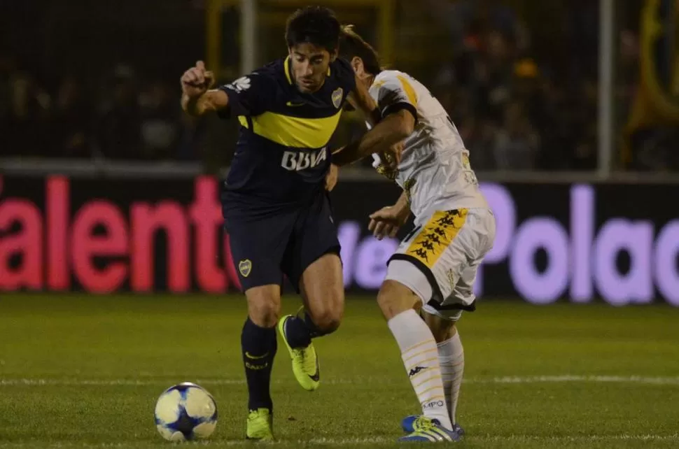 BUEN NIVEL. Pablo Pérez fue uno de los mejores jugadores de Boca. dyn