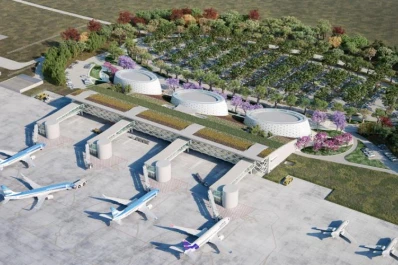 El aeropuerto recreará el “Jardín de la República”: los detalles del proyecto