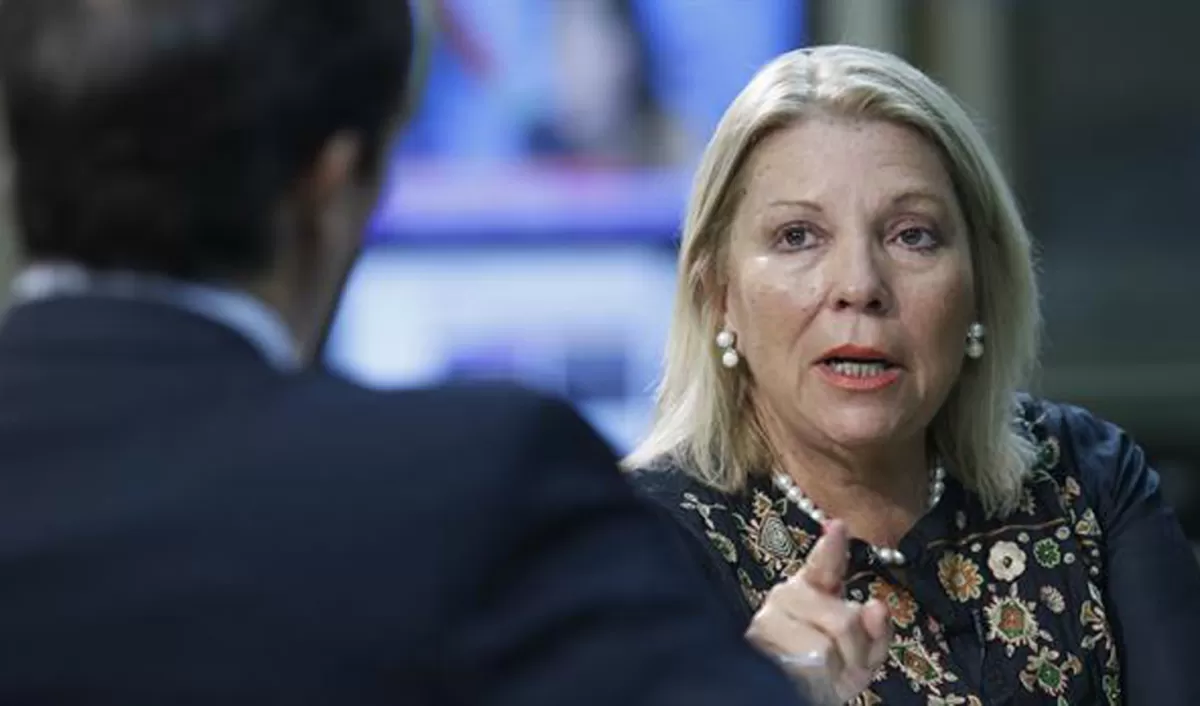 DIPUTADOS. Elisa Carrió. FOTO TOMADA DE LA NACIÓN