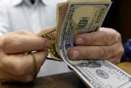 El dólar cerró el mes con un récord de $ 16,88 y llegó a los $ 17 en algunos bancos
