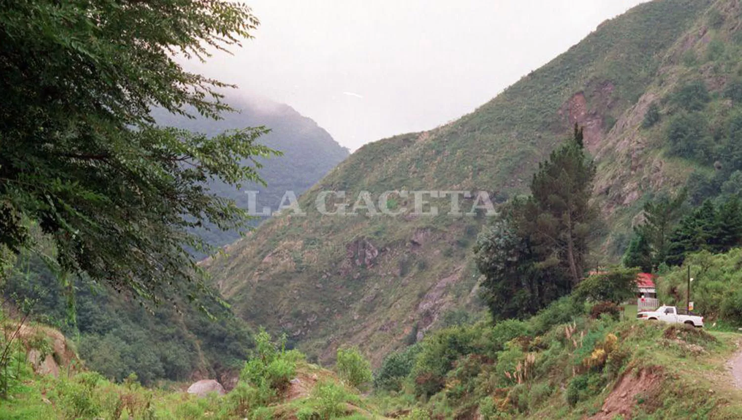 POTRERO DEL CLAVILLO. Acá se hará la presa. Junto con El Naranjal, permitirán reducir el impacto de las inundaciones. ARHCHIVO