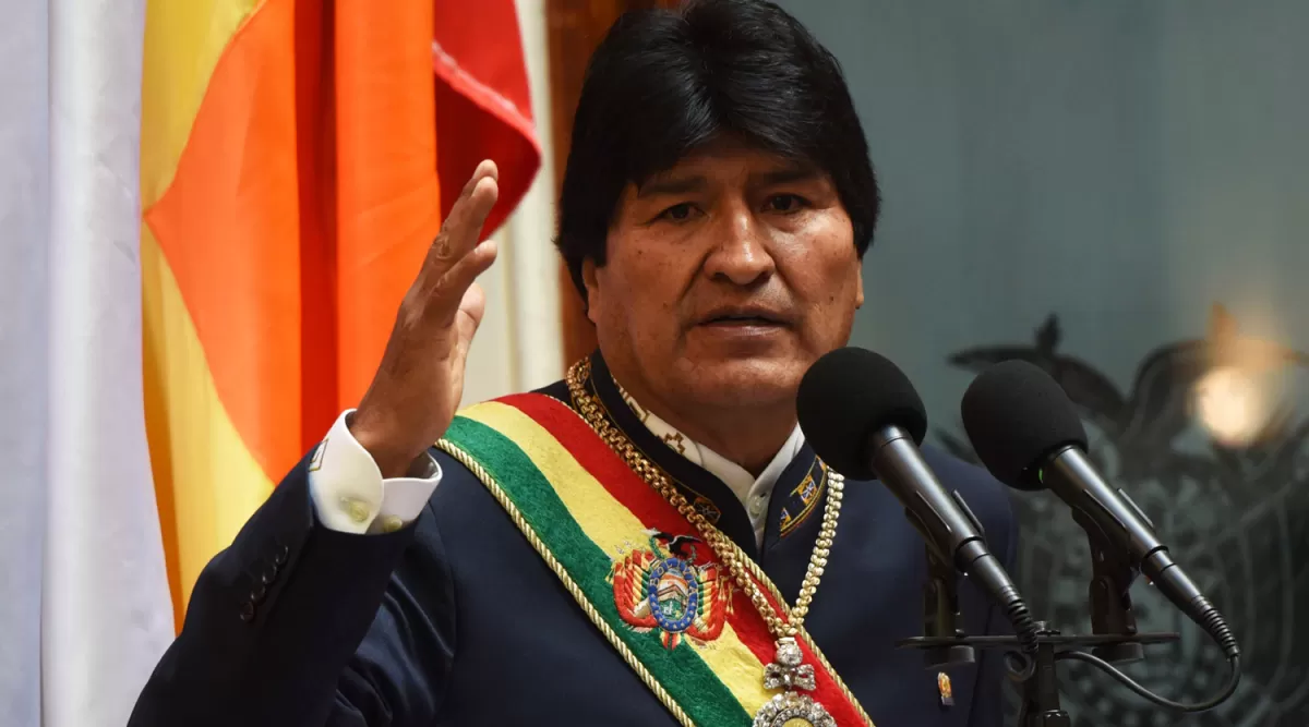 EVO MORALES. ARCHIVO