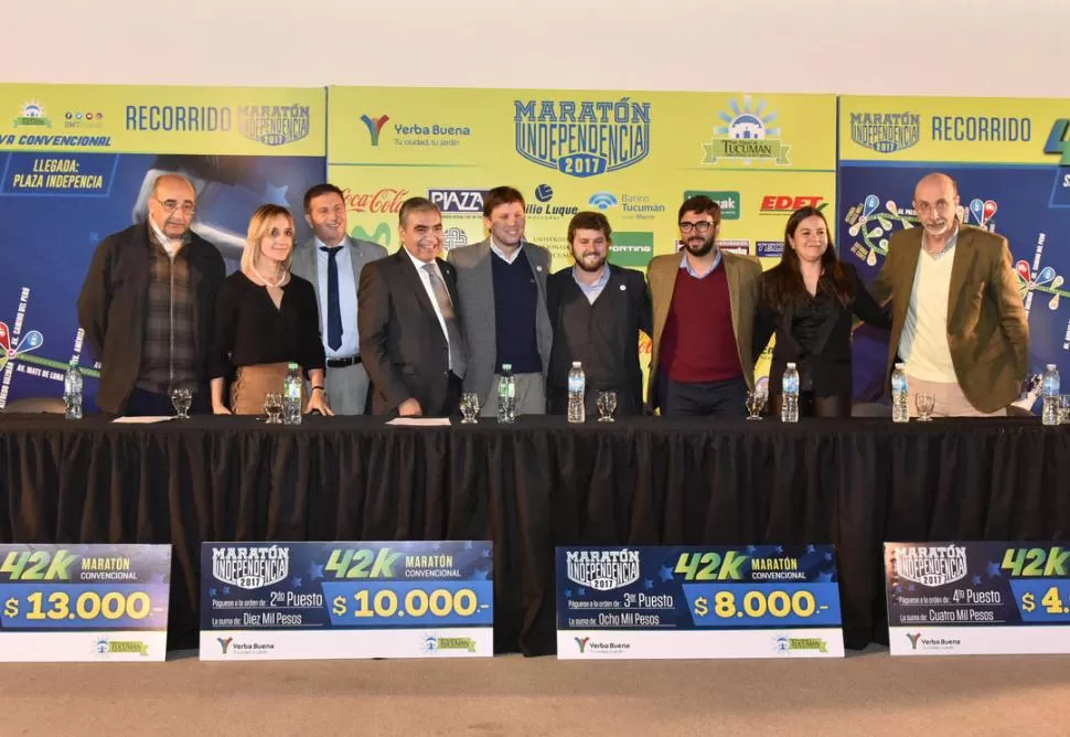 PRESENTACIÓN. Los organizadores confían en el éxito de la competencia. prensa municipalidad san miguel de tucumán