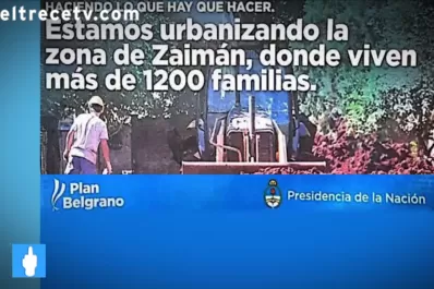 El error en una publicidad del Plan Belgrano fue objeto de broma en el programa de Lanata