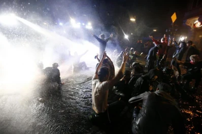 El G20 deja Hamburgo en clima de guerra civil