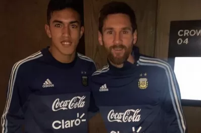 Tomás Cuello será nuevamente spárring y volverá a jugar con Messi