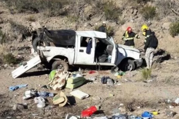 Un tucumano murió y otros dos están internados tras un accidente vial en La Rioja