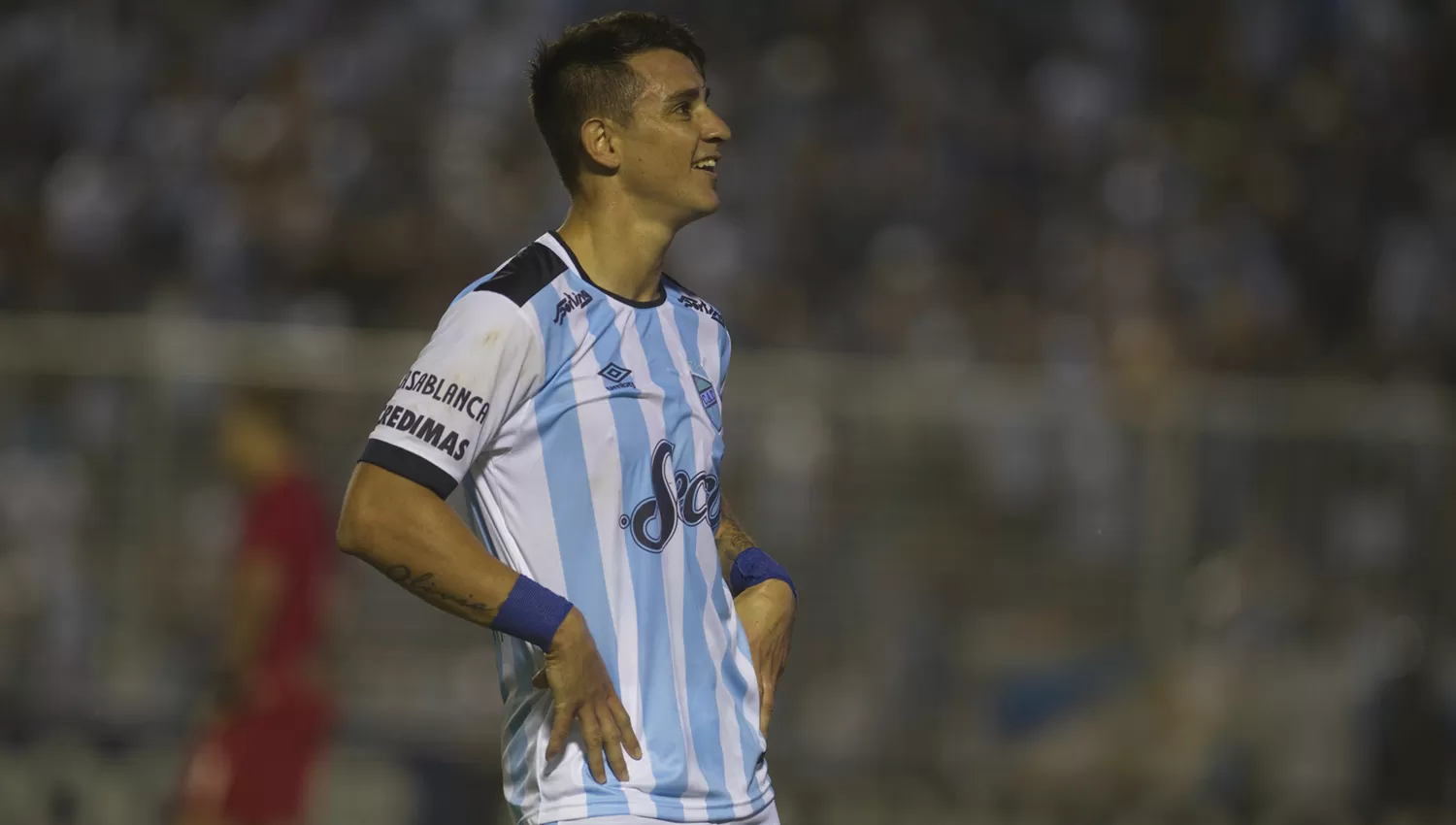 EL ÚLTIMO BAILE. Zampedri jugará esta noche su último partido con la camiseta Decana. ARCHIVO