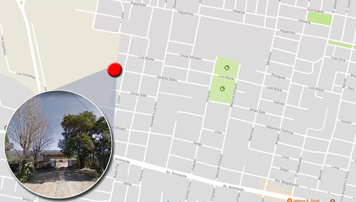 Ladrones entraron a robar en un country de Yerba Buena