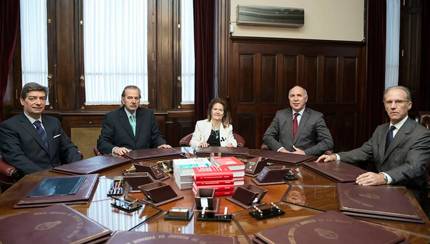 MIEMBROS DE LA CORTE SUPREMA DE JUSTICIA DE LA NACIÓN (FOTO ARCHIVO LA NACIÓN)