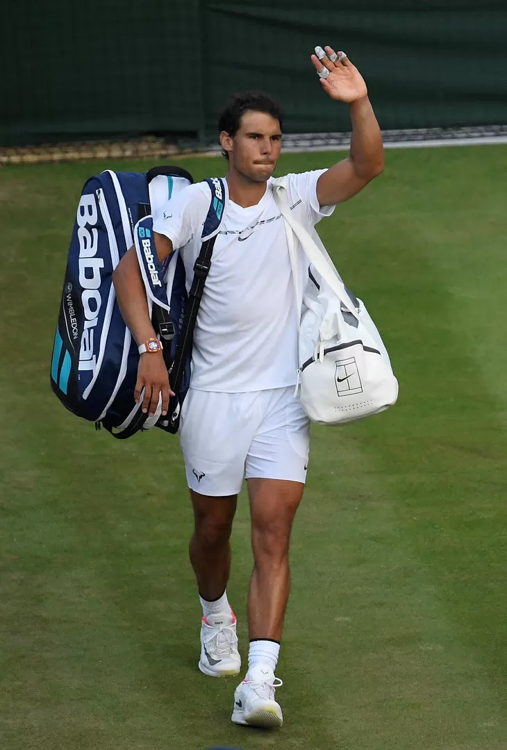 A CASA. Nadal se tomará un receso para retomar la competencia. Reuters