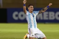 Nacido para ser héroe, el homenaje de los hinchas de Atlético para Zampedri