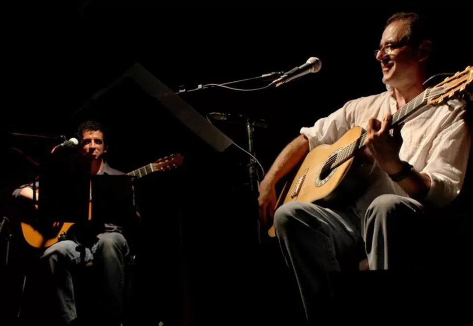  -POPI QUINTEROS Y JORGE FANDERMOLE. Concierto con la Juvenil de la UNT. 