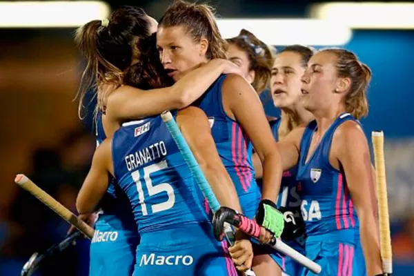 Las Leonas golearon 4-0 a Estados Unidos por la Liga Mundial de Hockey