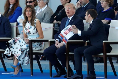 Macron y Trump destacan la amistad que une a sus países