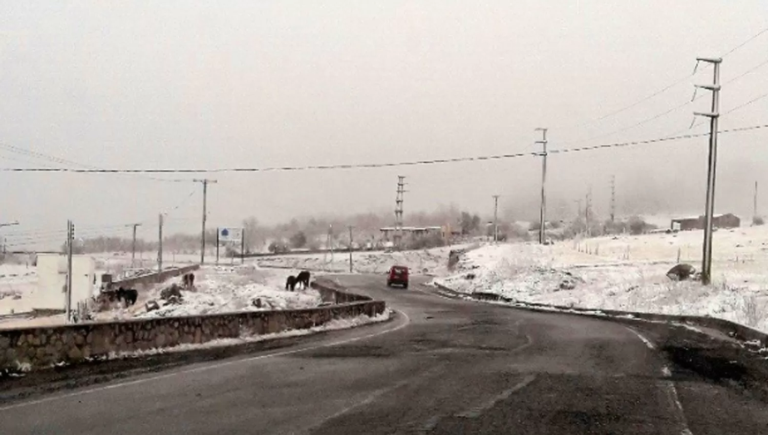 Sigue cortada la ruta 307, entre Tafí del Valle y Amaicha