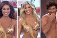¡Muy caliente! Desfilaron Pampita y Maca Rinaldi y Pico Mónaco se sacó la remera en el Bailando