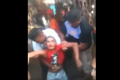 Video: un ladrón se trago lo que había robado, se ahogó y murió