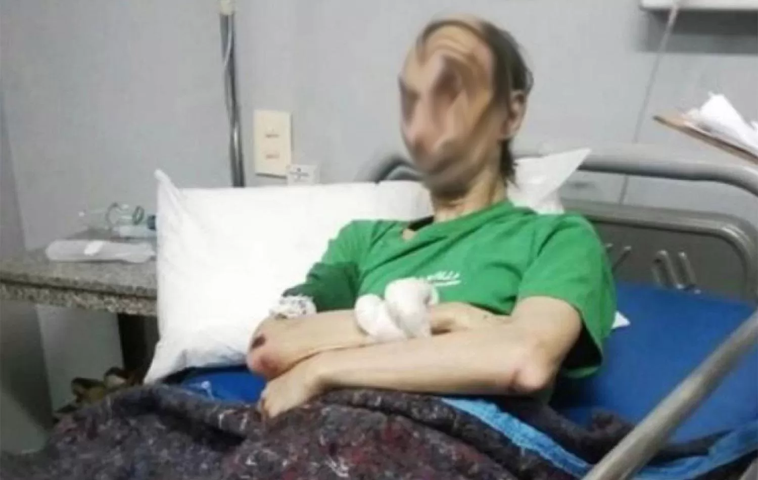 TERROR. .Pricnic en observación .FOTO TOMADA DE TN.