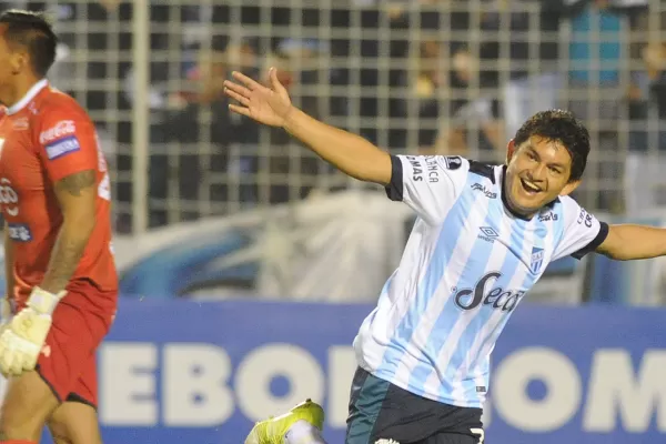 Mirá los tres goles del Pulguita Rodríguez para la histórica clasificación de Atlético