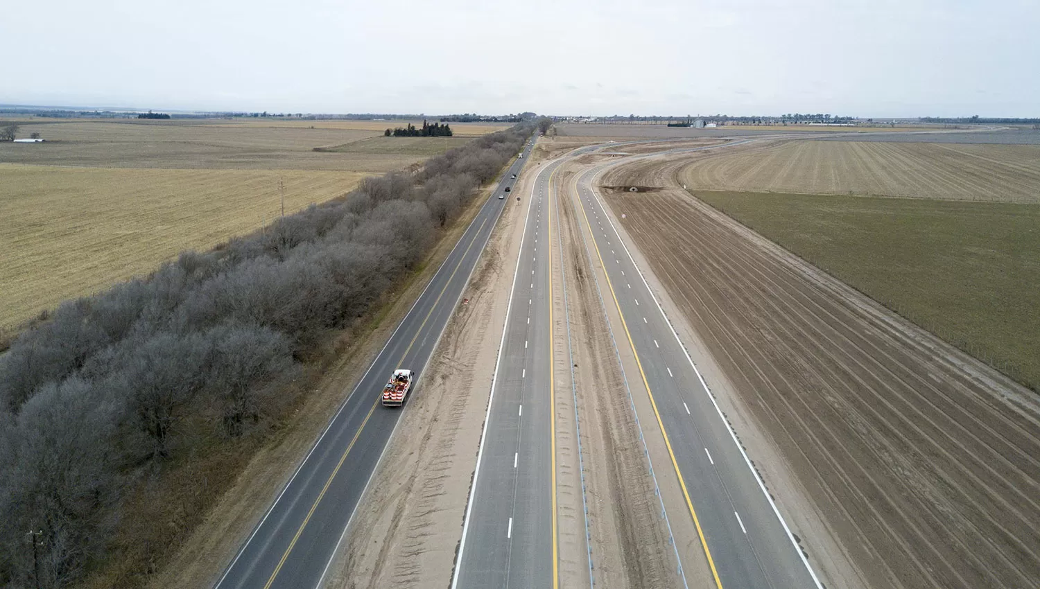 Autopista Río Cuatro-Córdoba. FOTO DE PRENSA MINISTERIO DE TRANSPORTE. 