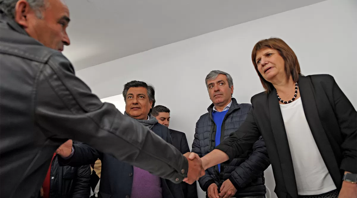 LA MINISTRA. Bullrich dijo que a Tucumán “hay que cuidarlo mucho”. la gaceta / foto de franco vera