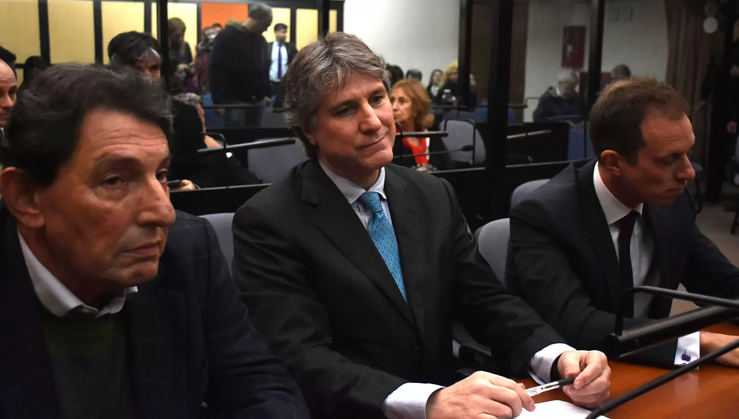 Boudou, durante el juicio. FOTO DE DYN.