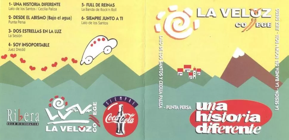 EL PRIMER CD LOCAL. “Una historia diferente” reunió varios grupos.  