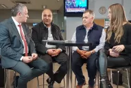 Manzur y Jaldo en la redacción de LA GACETA: Cristina cumplió un ciclo