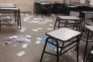 Pese al anuncio de Manzur, en algunas escuelas no hubo limpieza y se suspendieron las clases