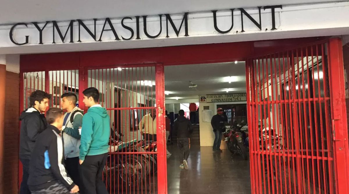 GYMNASIUM. La escuela quedó en el centro de la polémica. ARCHIVO LA GACETA / LUCIANA COLLADO