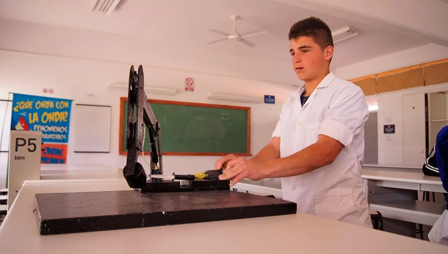 EXEQUIEL LAZARTE. FOTO TOMADA DEL MINISTERIO DE EDUCACIÓN