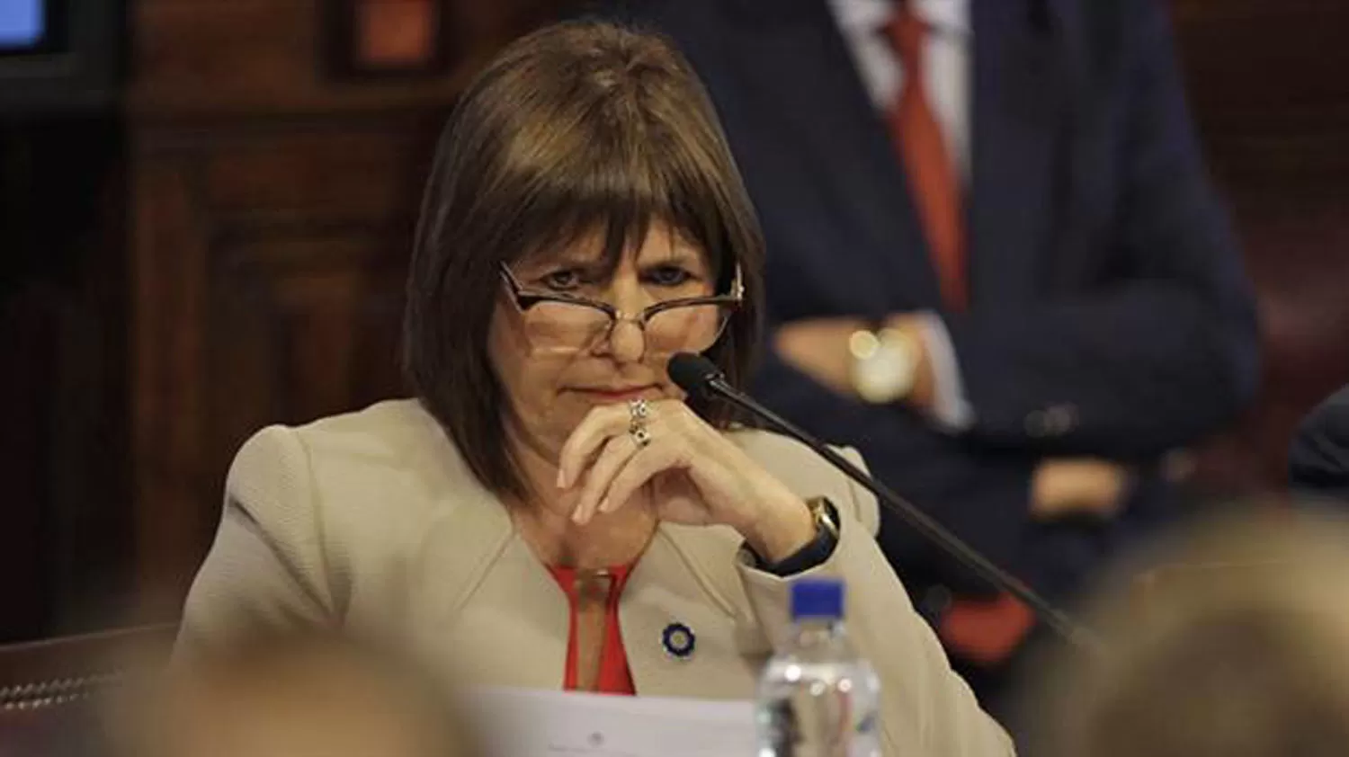 REUNIÓN .Patricia Bullrich .FOTO TOMADA DE LA NACION.