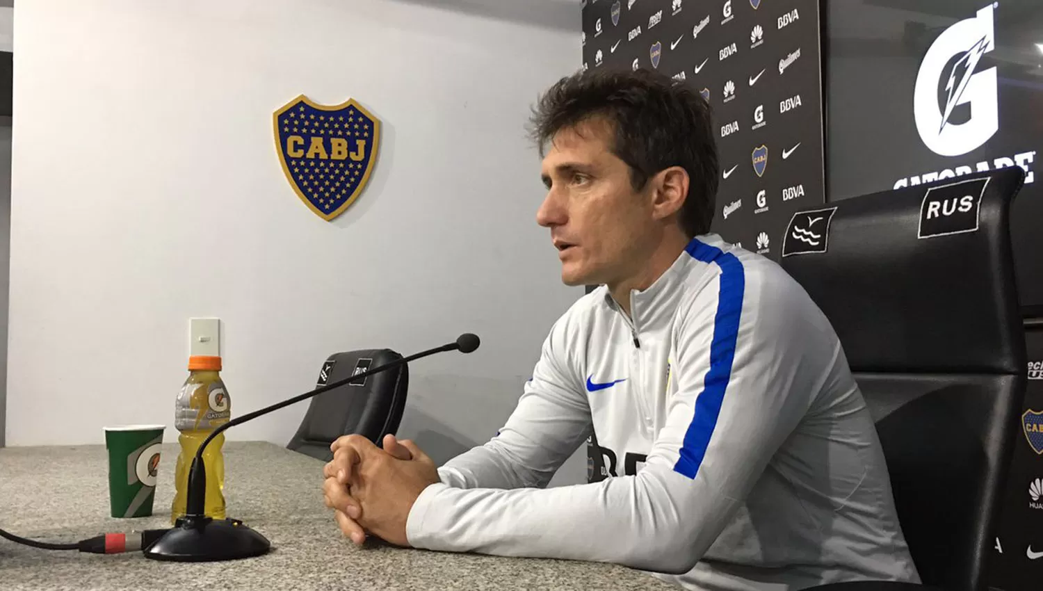 Guillermo Barros Schelotto.
FOTO TOMADA DE PRENSA CLUB ATLÉTICO BOCA JUNIORS